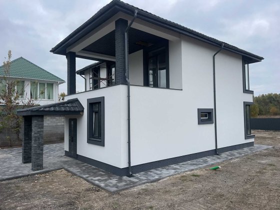 Чудовий будинок керамоблок S=155, Віта Поштова, Мархалівка, Іванковичі Вита-Почтовая