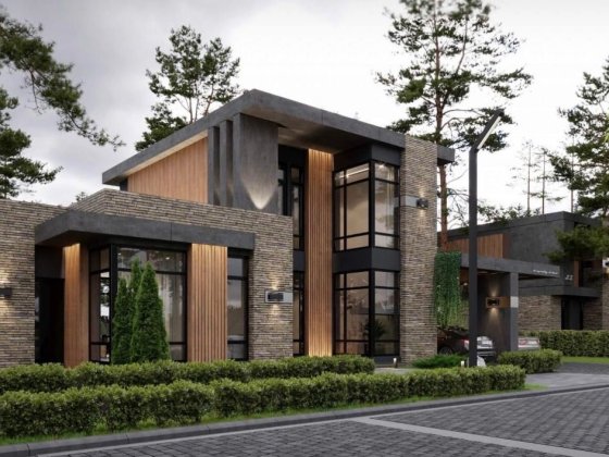 Преміальний котедж 176м КМ 9 Елементів Лісники