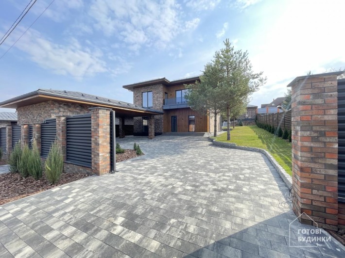 Будинок 200 м у Гореничах | 10 соток | сучасний проєкт - фото 1