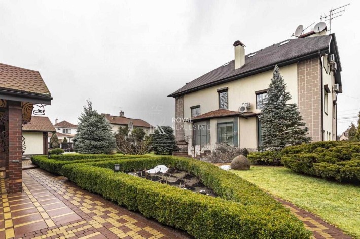 Продаж будинку 411 м2 3 поверхи 17 соток Стоянка ГАЗ Гараж Підвл Басейн Сауна Барбекю зона Повна авт - фото 1