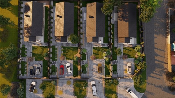 Продаж будинку  біля Києва за ціною паркомісця | Дмитрівка на етапі фундаменту - фото 1