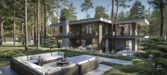 Будинок 550 м². Мощун. Чарівне місце у лісі. Поруч озеро. - фото 1