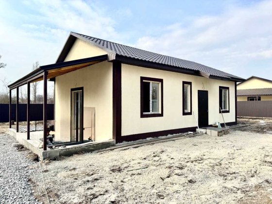 1-пов НОВИЙ Будинок 65 кв.м на 5 сотках-  СТАН після будівельників