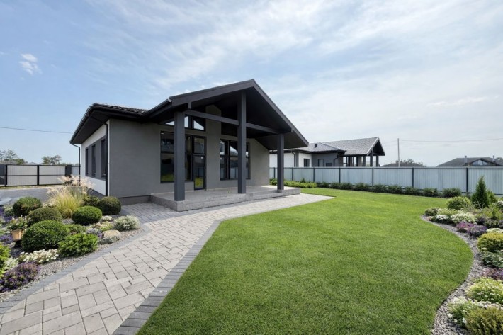 $800/м² / Новий будинок 150м² / 10 соток біля Десни / шлагбаум/асфальт - фото 1