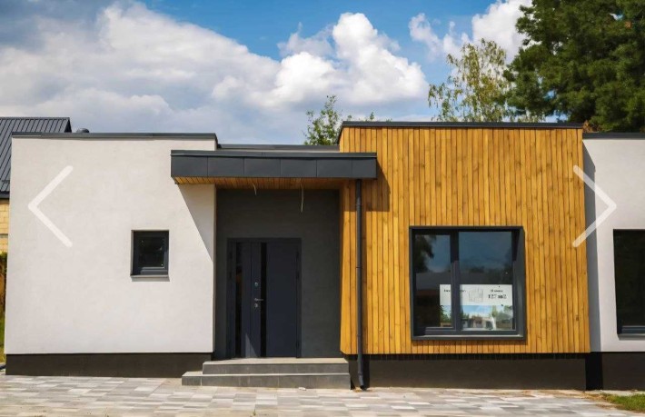 Сучасний одноповерховий котедж у КМ VISION с. Іванковичі - фото 1