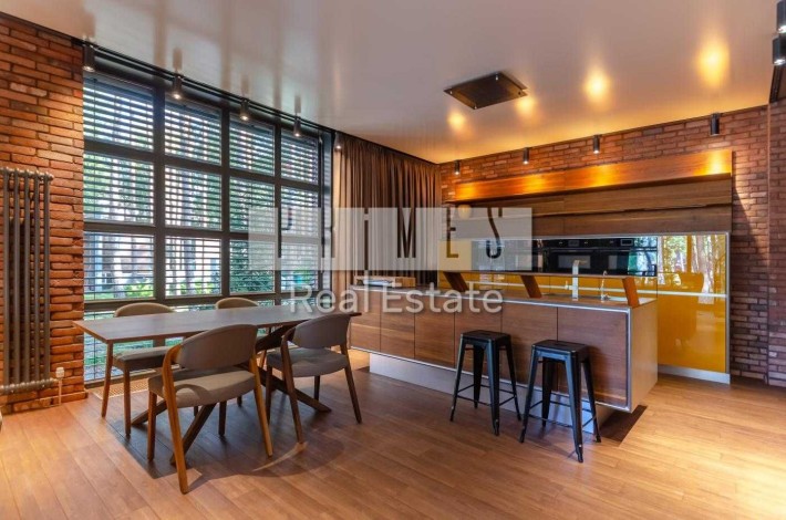 Продажа 4к дома 200м2 «Брюгге» с бассейном, КМ Riviera Village, Лебедевка - фото 1