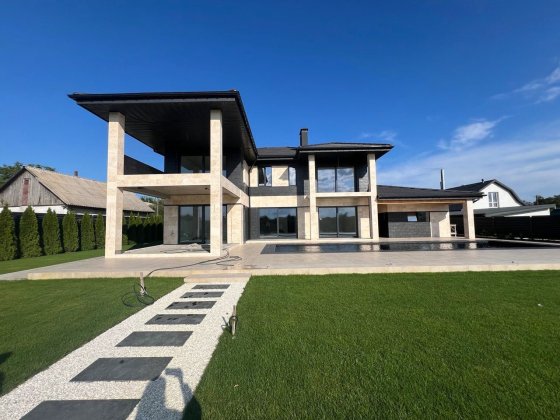 Новий будинок, Лютеж, Старі Петрівці, 430м2, вихід до води, без% Лютеж