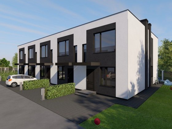 Продаж таунхаусів з фундаменту  100–106 м²  сучасний ЖК Новое