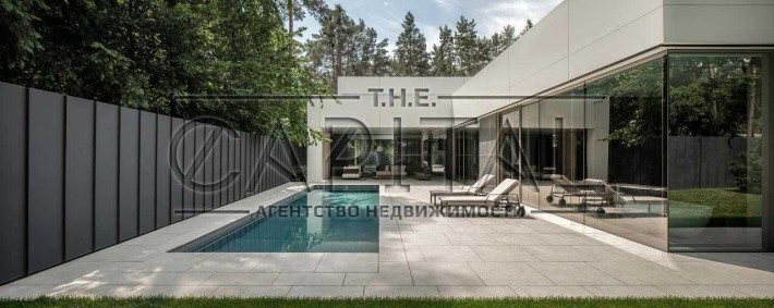 Продам эксклюзивную резиденцию 305м2 в Плютах. Козин. Бассейн. Терраса - фото 1