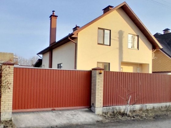 Сучасний будинок 136 м² з терасою,  у Таценках, Обухівський р-н. Таценки