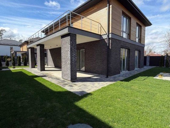 Сучасний і якісний будинок 180 м², 4,5 сотки у закритому КМ, ГАЗ, ліс, Чайки - 320000уо Чайки