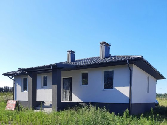 Современный дом с камином в живописном месте под Киевом Шпитьки