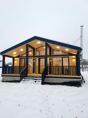 Каркасний Будинок у Славську за проектом SCANDI 100 . 

Дохідна нерухо - фото 1