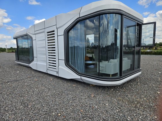 Продаж капсульного будинку площею 38 м кв , транспортується 
ПрВ  у Ль Рясне-Руське