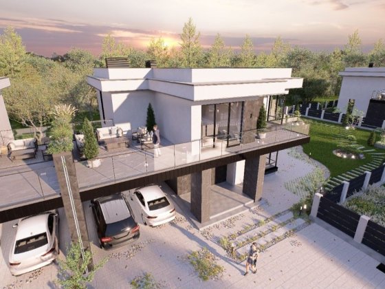 Елітні будинки "VILLA CRISTAL" / Поруч ліс / 15хв. до центру Львова Рясне-Руське