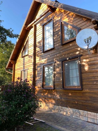 2-поверховий зруб в місті Остер - фото 1