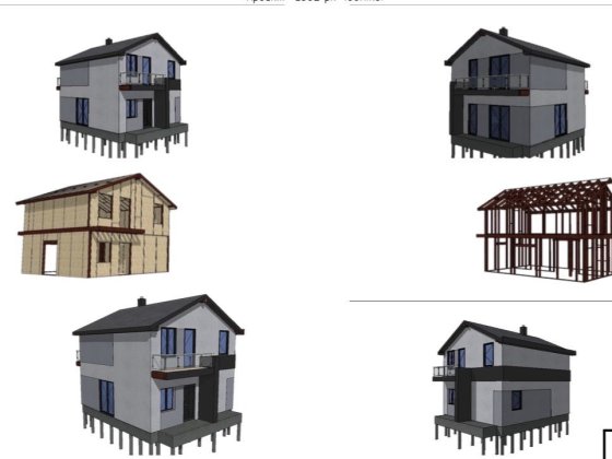 Продам будинок з сіп панелей в розібраному вигляді з проектом і дахом Бровари