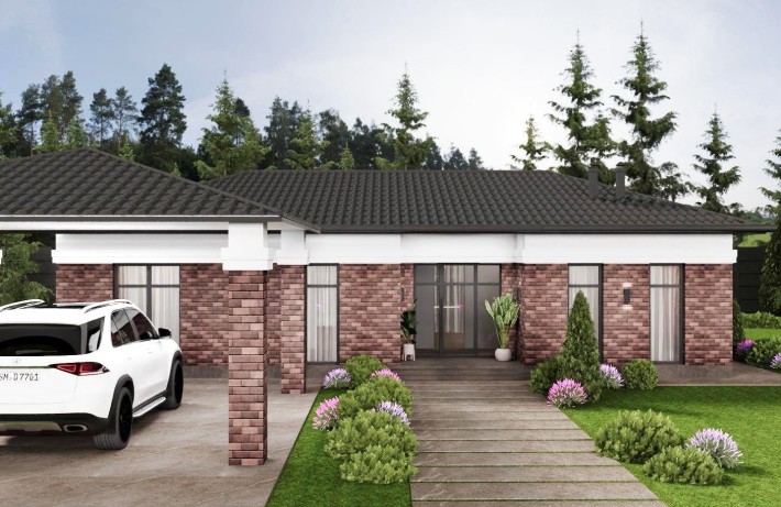 Будинок  на 7,5 сотках - Летра.  Газ. Розстрочка по етапах - фото 1