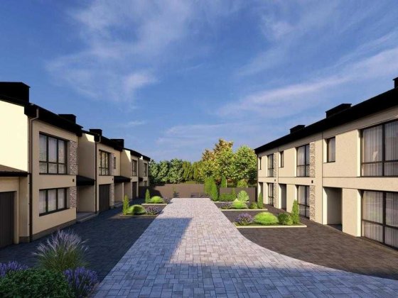 Продаж таунхауса 109м2, р-н Коновальця  ділянка 1,6 сотих місто, річка, від забудовника Ивано-Франковск