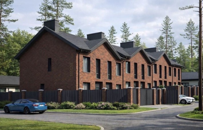 Кутовий таунхаус | вул. Гайдамацька | від забудовника, без% - фото 1