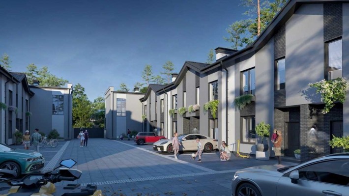 Кутовий таунхаус поруч з парком Центральний, Газ, Розтермінування - фото 1