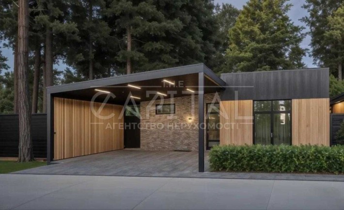 Продаж будинку з укриттяс Бортничі в сосновому лісі - фото 1