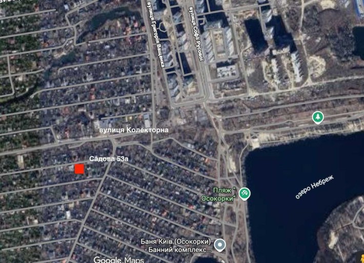 Земля Осокорки дачний будинок біля озера метро 1 км - фото 1