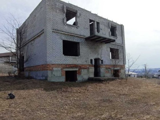 Продам участок с коробкой дома —  Царское село Днепр