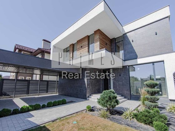 Продаж 5к будинку у стилі хайтек, вул. Сергія Колоса, Голосієво Киев