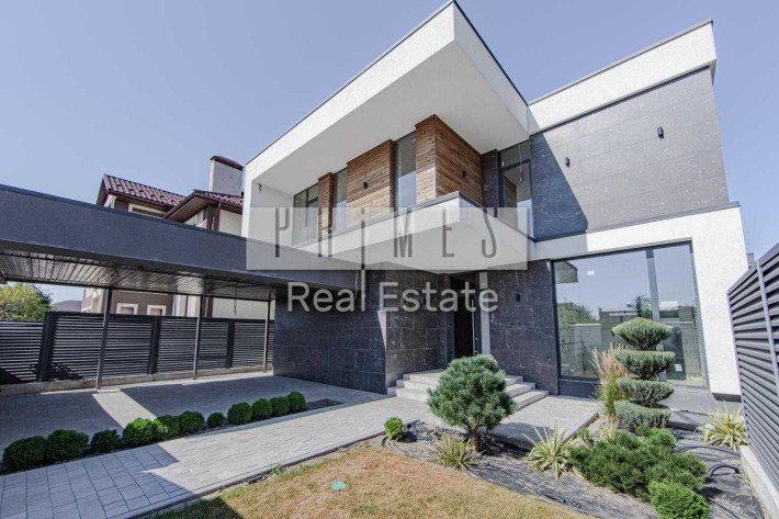 Продаж 5к будинку у стилі хайтек, вул. Сергія Колоса, Голосієво - фото 1