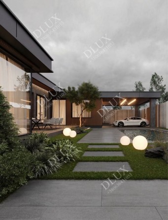 Новый современый одноэтажный дом на Фонтане. Одесса - фото 1