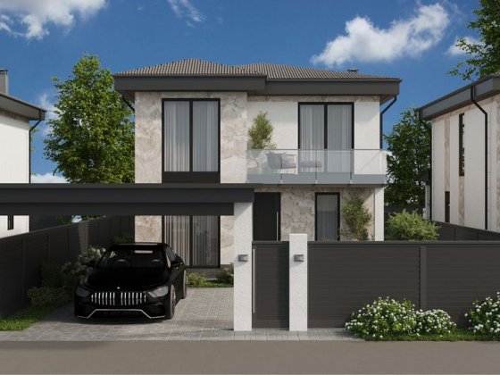 Дом с террасой и автонавесом‼️Рассрочка на 18 месяцев‼️Червоный Хутор Одесса