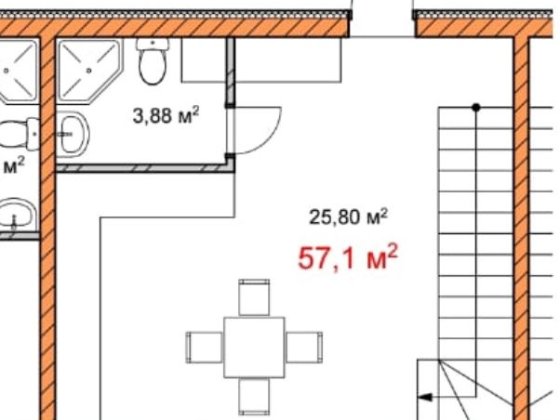 Продаж зблокованих будинків, 64 кв.м Софіївська Борщагівка