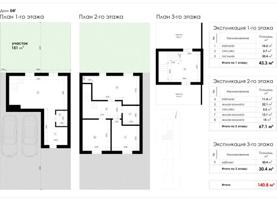 Продажа • Новый дом на Невского 54 • 141 м² • 3 спальни • 2 паркоместа Одеса