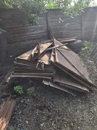 Продам розборний металевий гараж - фото 1