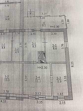 продам 52/100 дома - фото 1