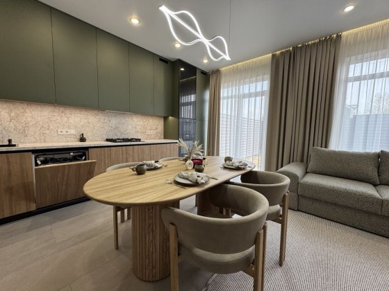 Дуплекс з ремонтом та технікою в Петропавлівській Борщагівці, бульвар Дружби Петропавловская Борщаговка