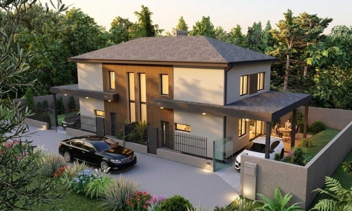 Дуплекс 90м2 на Золотому Березі. 2 сотки. Вже збудований! - фото 1