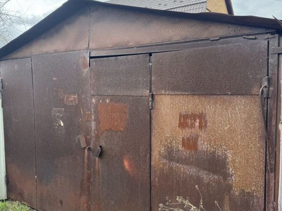 Продам залізний гараж з самовивозом Бровари