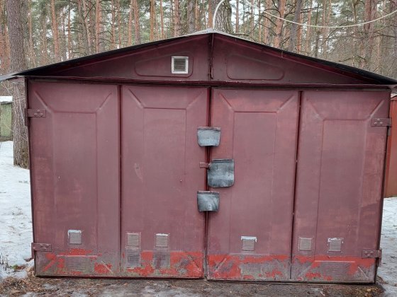 Гараж, металевий, Геологорозвідка Бровары