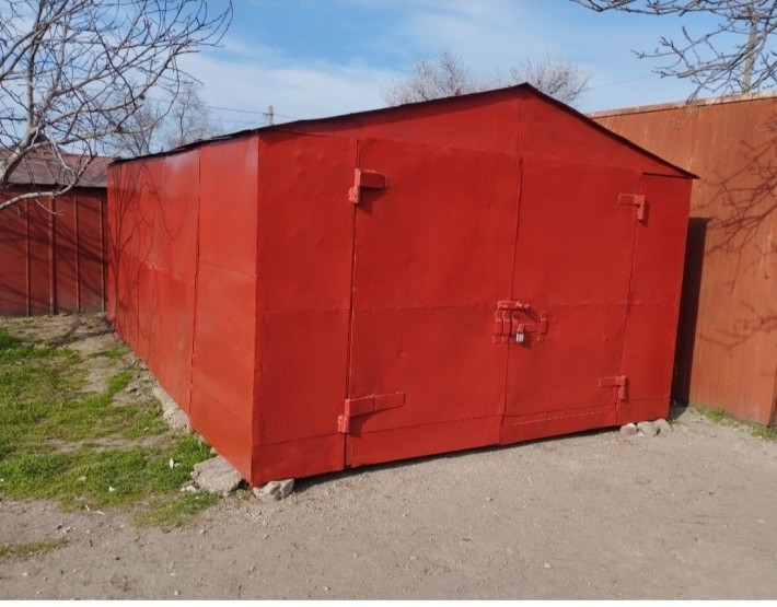 Гараж металлический, разборной. - фото 1