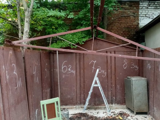 Гараж розібраний на вивіз. Київ