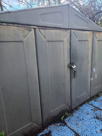 Продам гараж металевий довжина 5.50 ширина 3.20  17.6 кв. м - фото 1