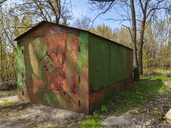 Гараж металлический разборной Запорожье