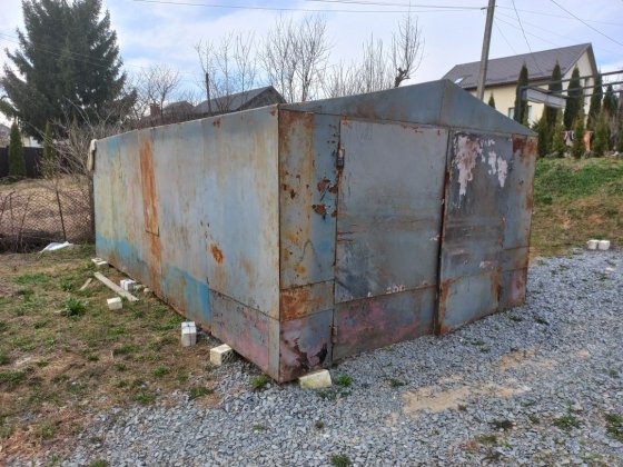 Продам металевий гараж Пустомыты