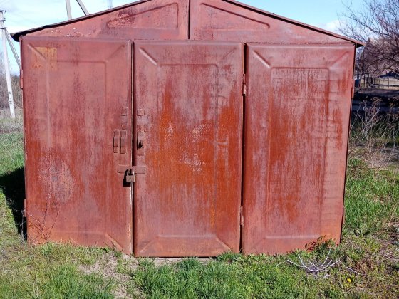 Гараж  металевий ,секційний   розбірний Дубіївка