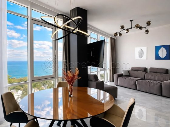 Двуспальная квартира с видом на море в Ж/К «Париж» Одесса