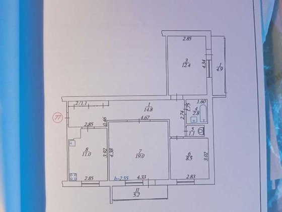 продам квартиру  М.Охтирка вул.Ракетників 2 Ахтырка