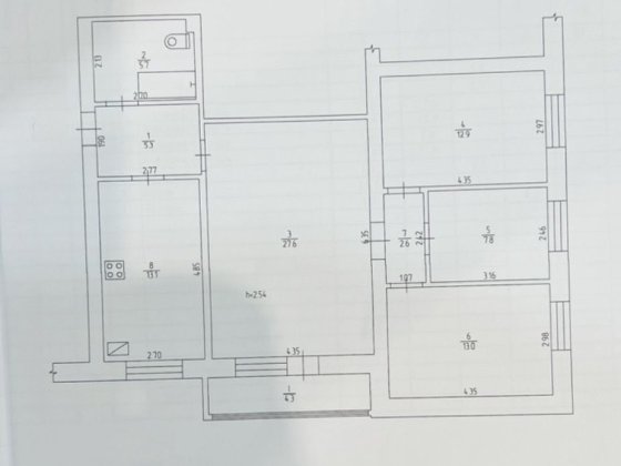 4х  кім. євроремонт, а/о, 90 м2 Бердичів