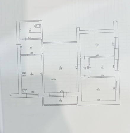 4х  кім. євроремонт, а/о, 90 м2 - фото 1